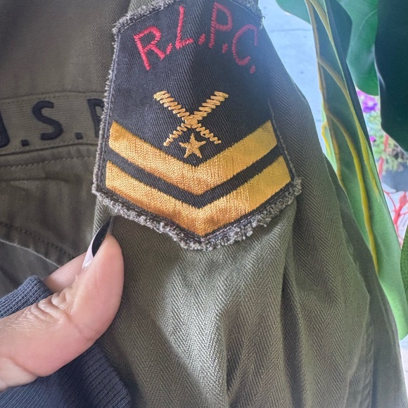 Ralph Lauren Green Military Jacket - Picture 7 of 10